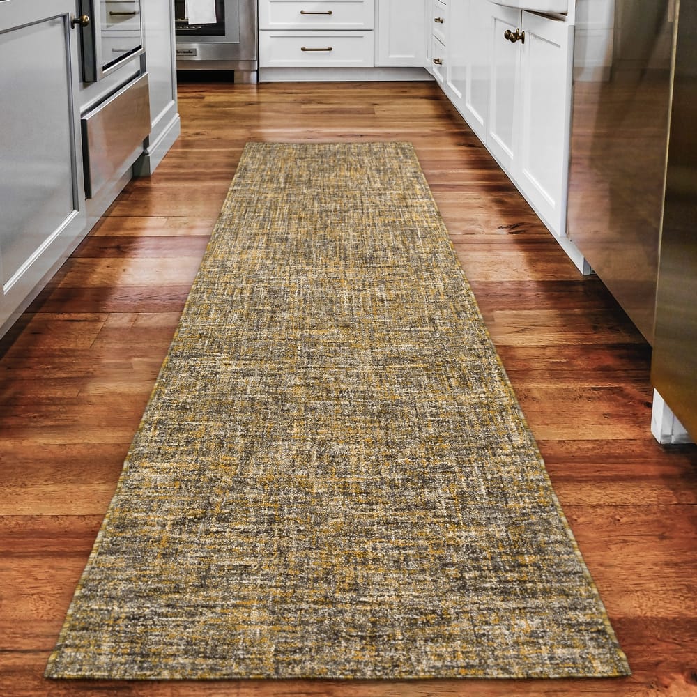 Addison Winslow Active Solid Wool and Viscose Area Rug