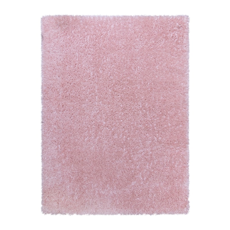 Gertmenian Delos Flokati Solid Color Plush Shag Area Rug, 4x6 - 4' 3" x 5' 5"