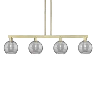 Innovations Lighting 716-4I-11-51 Athens Deco Swirl Linear Athens Deco