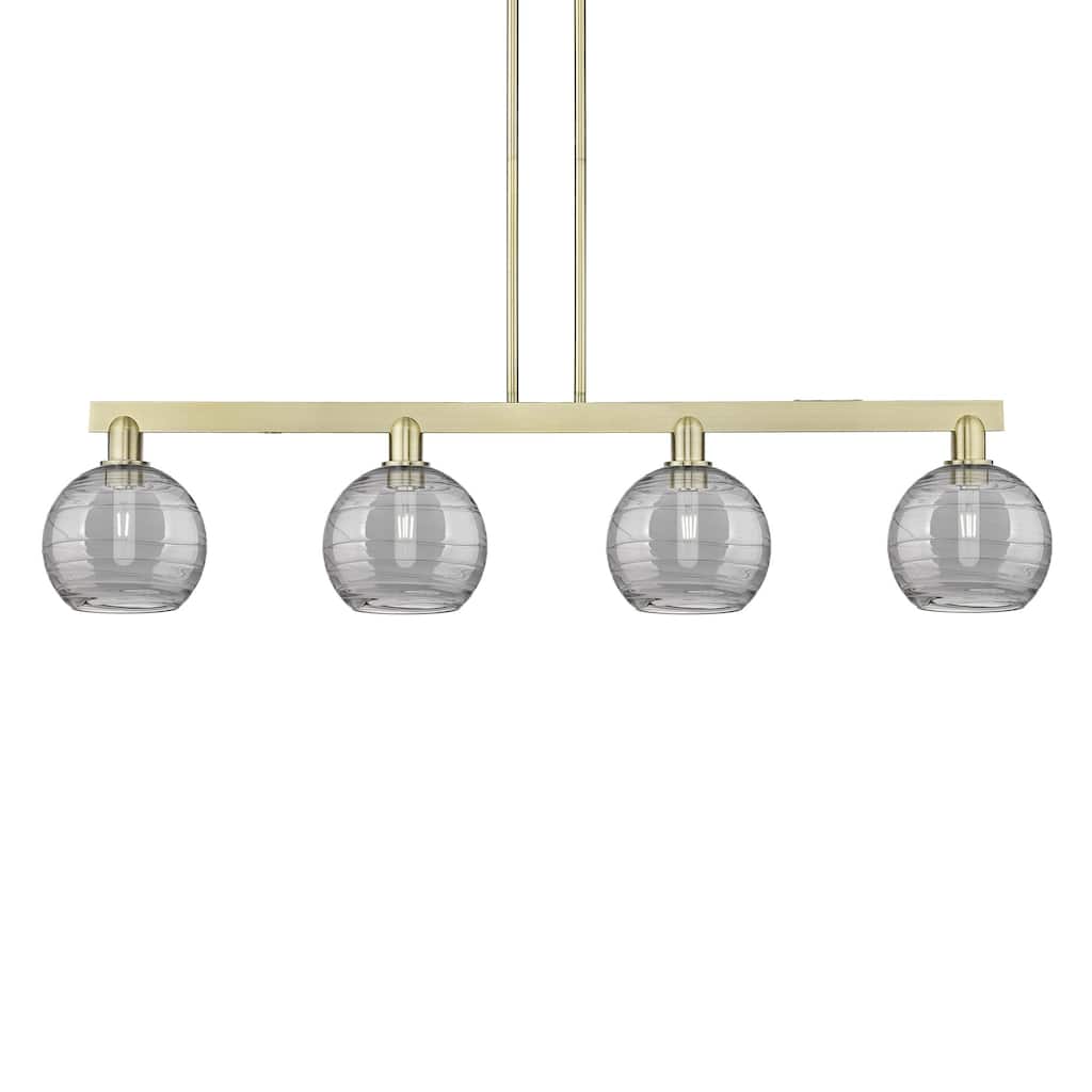 Innovations Lighting 716-4I-11-51 Athens Deco Swirl Linear Athens Deco