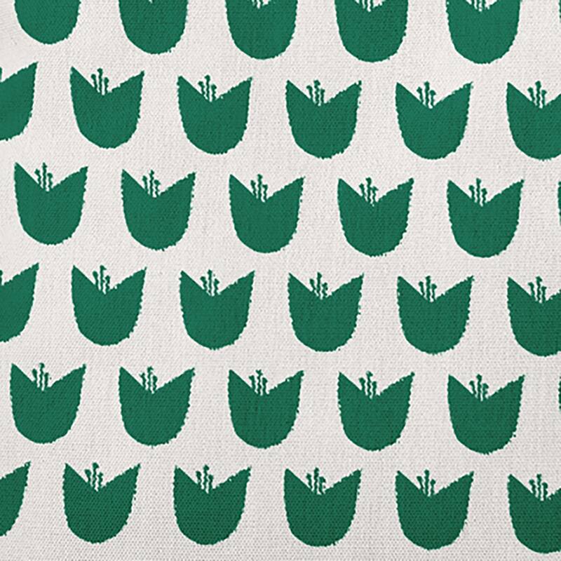 Simple Tulip Design Decorative Indoor Pillow