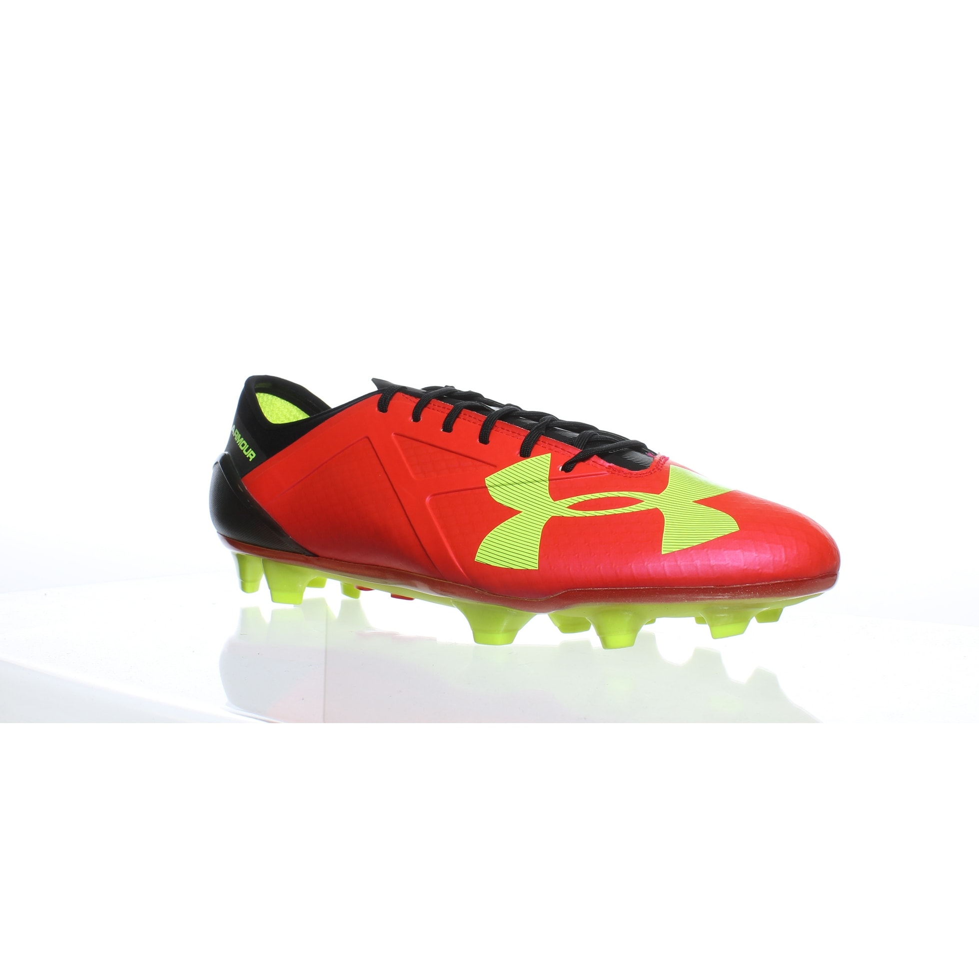 Shop Under Armour Mens Spotlight Fg Red Soccer Cleats Size 13
