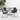Rattan/ Steel/ Aluminum Indoor-Outdoor 5-piece Round Dining Set