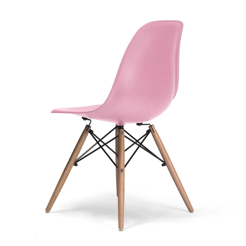 Paris-2 Side Chairs with Natural Legs (Set of 2)