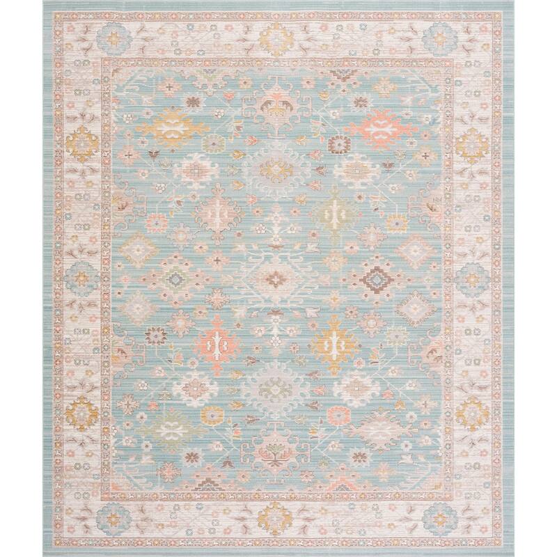Crosswood Ellen Traditional Floral Indoor Polyester Area Rug