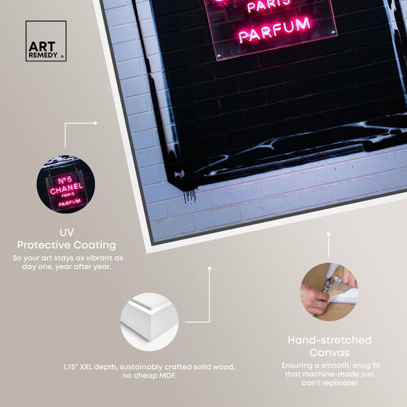 Parisian Pulse Canvas by Art Remedy