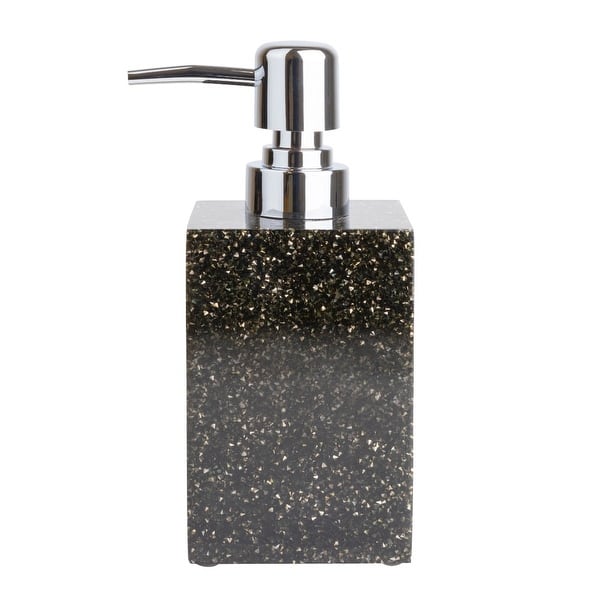 slide 2 of 16, Sparkles Home Luminous Rhinestone Soap Dispenser Charcoal