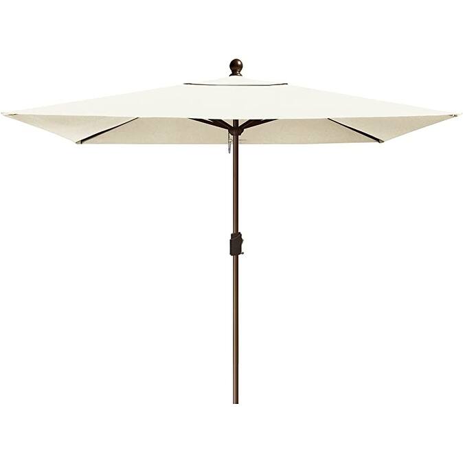 Tradesparker Multicolor Sunbrella 9ft/10x6.5ft Patio Market Outdoor Table Umbrella