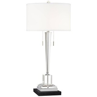Modern Table Lamp Black Riser 30 1/2