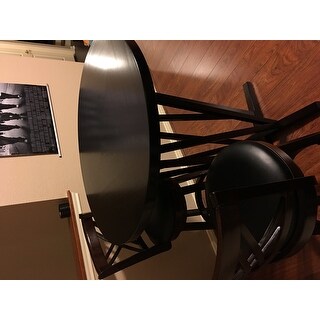 Strick & Bolton Peyton Espresso Bar Table