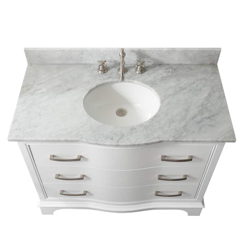 Sudio Design Monroe 42" Bathroom Vanity - 42" Single Sink