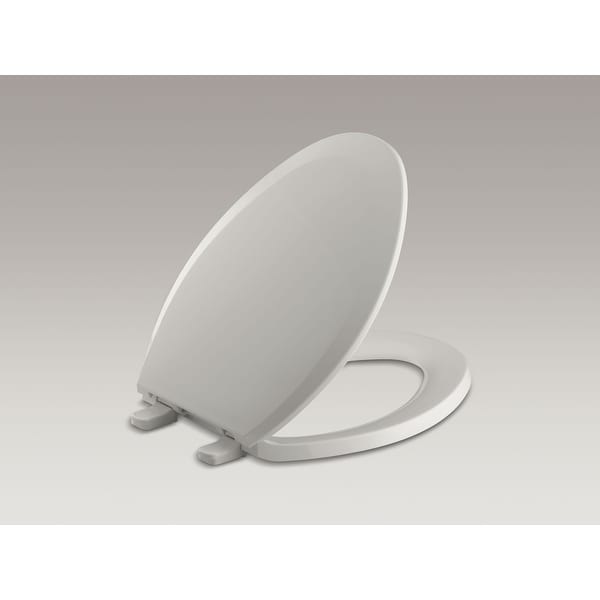 Kohler Lustra™ QuickRelease™ Elongated Toilet Seat Tender Grey (K4652
