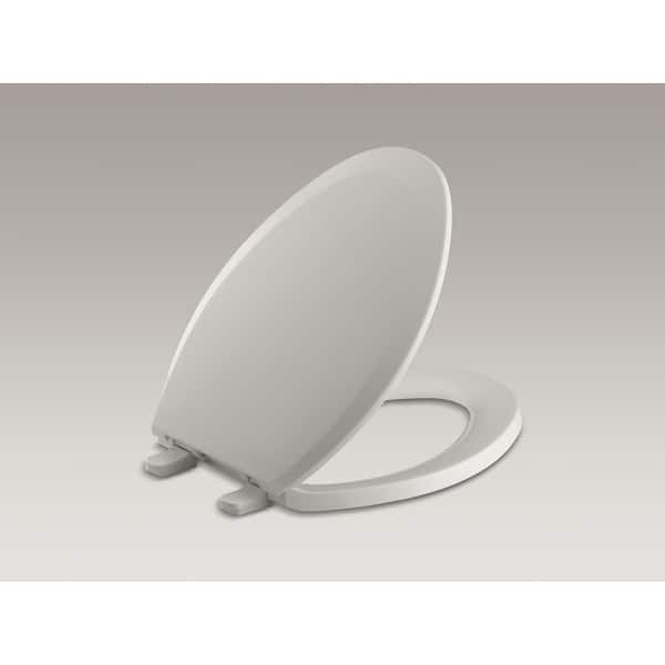 Kohler Lustra™ QuickRelease™ Elongated Toilet Seat Tender Grey (K4652