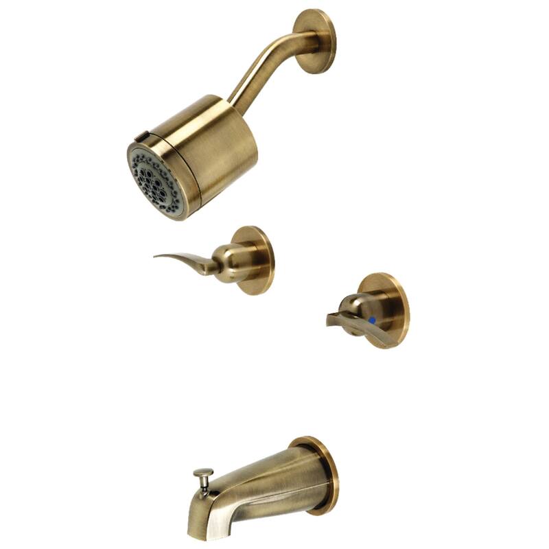 Kingston Brass Centurion Tub and Shower Trim Package with 1.8 GPM