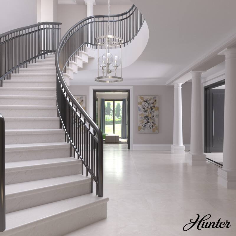 Hunter Xidane Lantern Pendant - Entry, Dining Room - Glam, Contemporary, Lantern