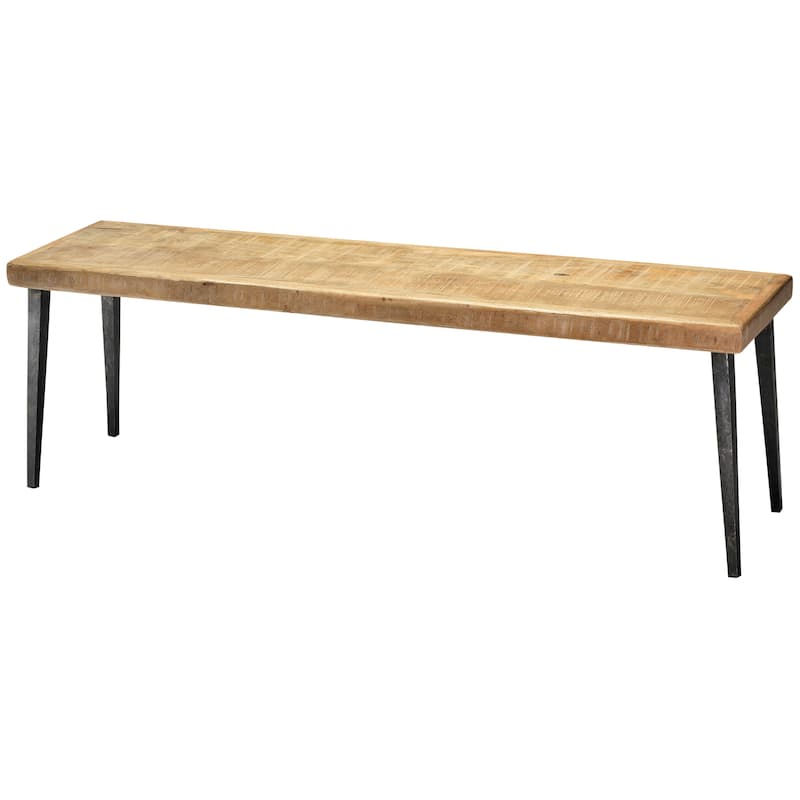 Jamie Young Farmhouse Wood Bench