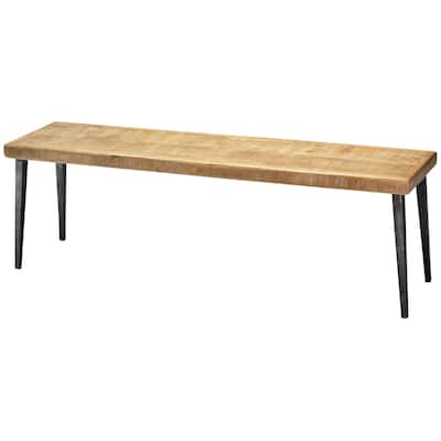 Jamie Young Farmhouse Wood Bench