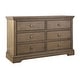 preview thumbnail 8 of 7, Hanley 6-Drawer Dresser