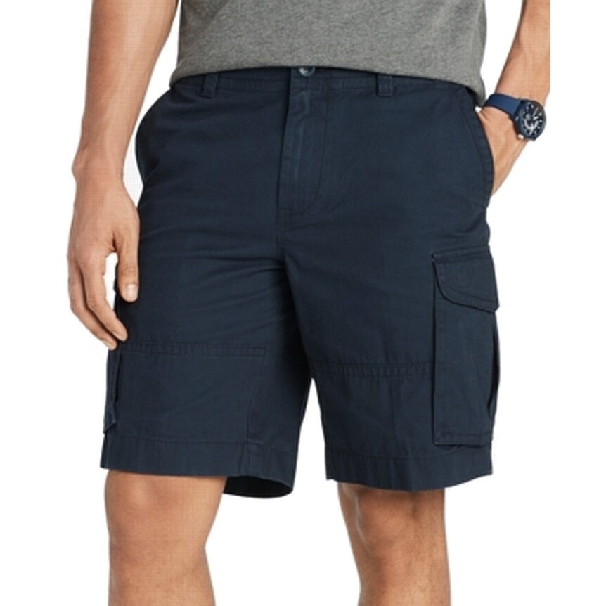 tommy hilfiger navy blue shorts