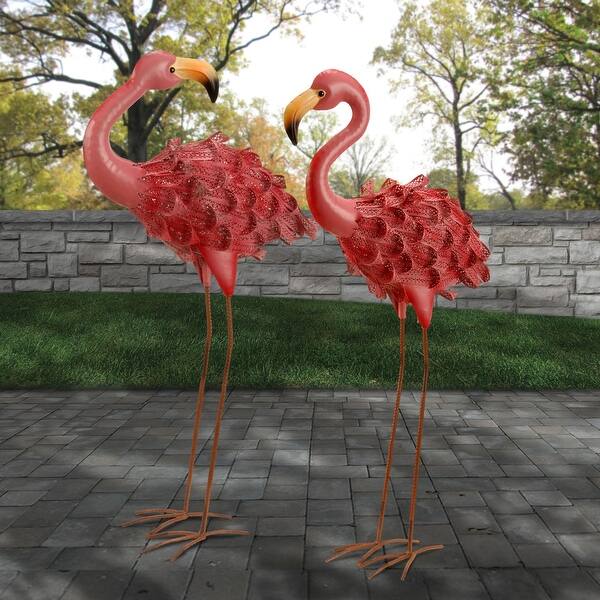 Shop 30 25 Pink Handcrafted Easter Flamingo Outdoor Decor On