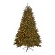 preview thumbnail 8 of 18, 7-foot Fraser Fir Pre-Lit String Light or Unlit Hinged Artificial Christmas Tree by Christopher Knight Home