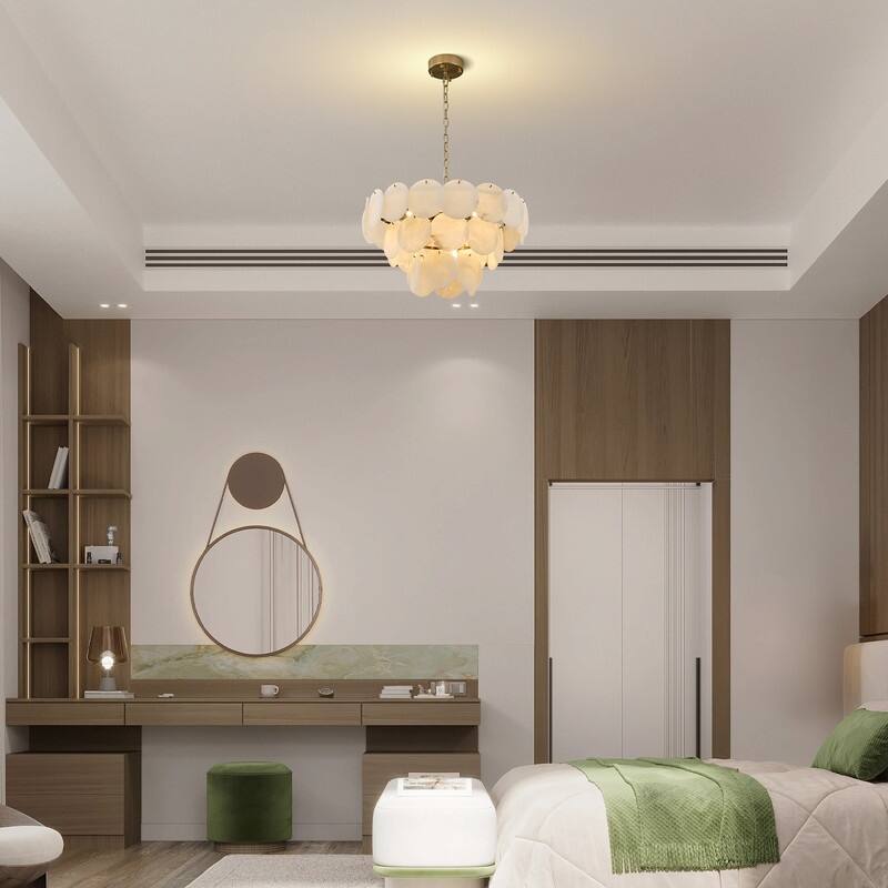 KAYLA Modern Natural Marble Living Room Chandeliers