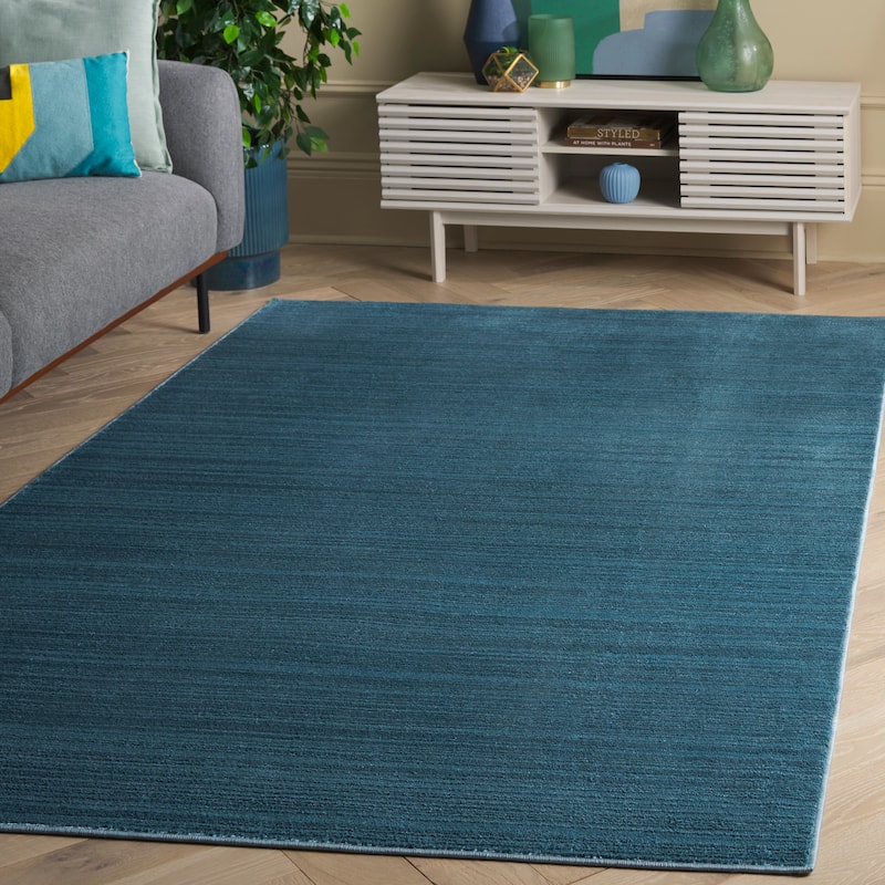SAFAVIEH Harmony Kerys Contemporary Rug - 8'8" x 11' - Navy