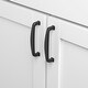 preview thumbnail 3 of 1, GlideRite 3.75-inch CC Oil Brushed Bronze Deco Cabinet Pulls (Case of 25)