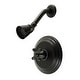 preview thumbnail 2 of 5, Kingston Brass Vintage Shower Trim with 1.8 GPM Single Function Shower Matte Black