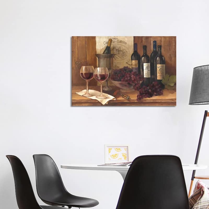 iCanvas "Vintage Wine" by Albena Hristova Canvas Print - 26x40x1.5