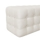 preview thumbnail 11 of 20, 2-Pieces Bedroom Sets, Queen Size Velvet Platform Bed Frame Tufted Upholstered Bed with Rectangular Upholstered Ottoman