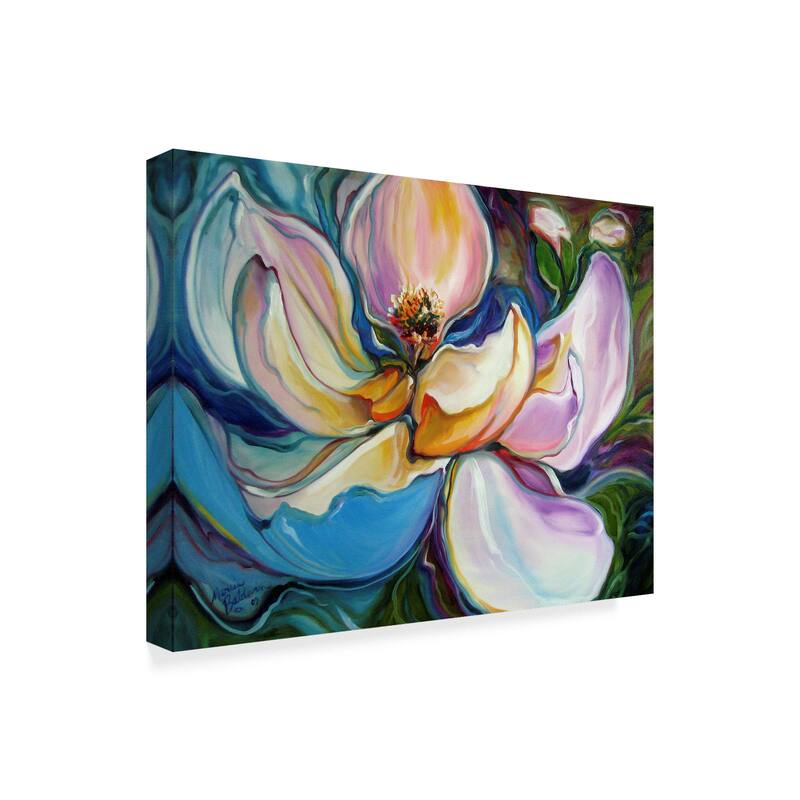Marcia Baldwin 'Sweet Magnolia Modern Floral Abstract' Canvas Art