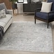 preview thumbnail 5 of 6, Nourison Distinctive Indoor only Cream / Ivory Abstract Area Rug - 7' 10" x 9' 10"