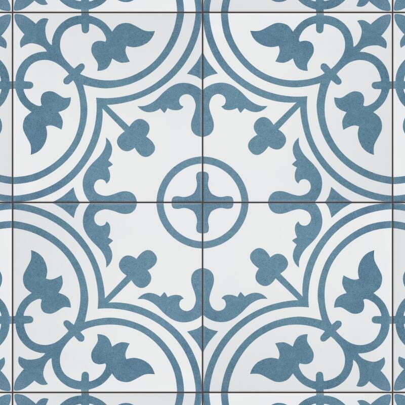 Merola Tile Arte Cloud 9-3/4" x 9-3/4" Porcelain Floor and Wall Tile
