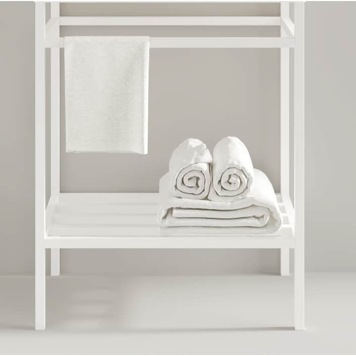 GDFStudio - Lofi 24" Freestanding Bathroom Iron Shelves, WITHOUT Basin