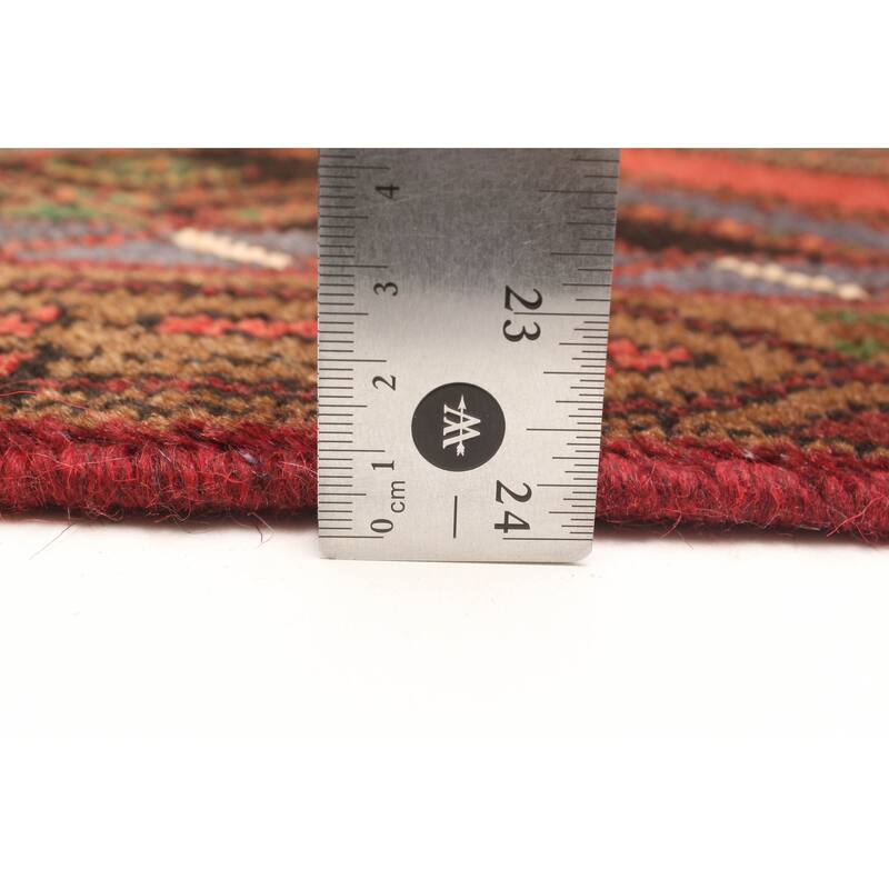 ECARPETGALLERY Hand-knotted Konya Anatolian Red Wool Rug - 2'4 x 8'4