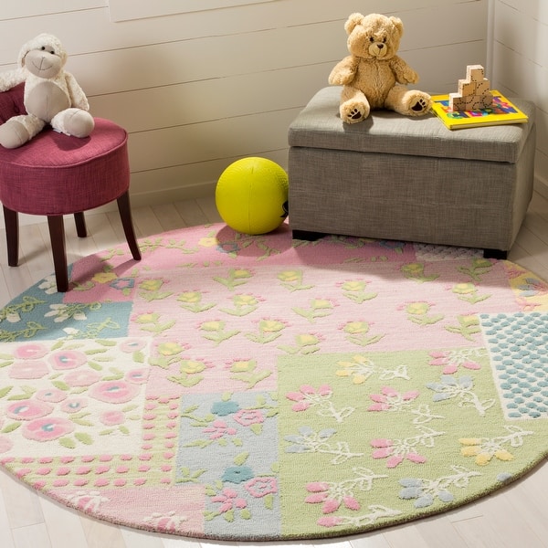 SAFAVIEH Handmade Kids Theopoula Wool Rug - Bed Bath & Beyond - 7026079