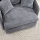 preview thumbnail 9 of 47, 46" Chenille Upholstered Sofa Swivel Chair