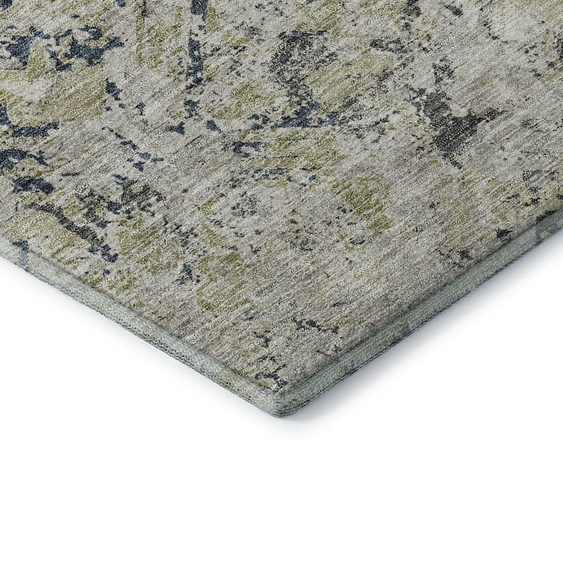Premium Washable Super Soft Trellis Distressed Mayfield Rug