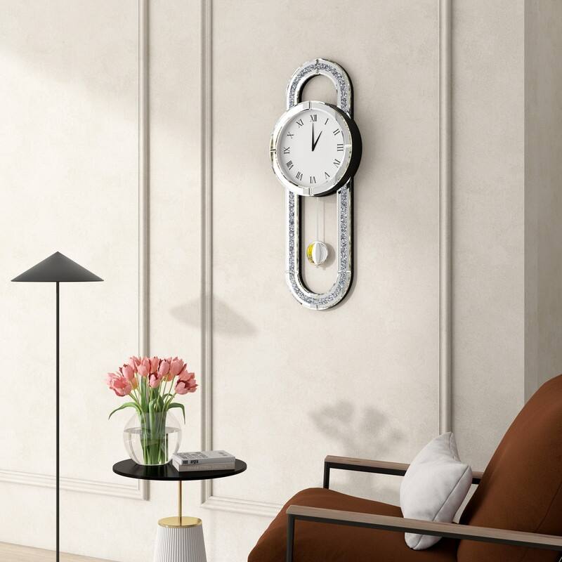 Glass Wall Clock