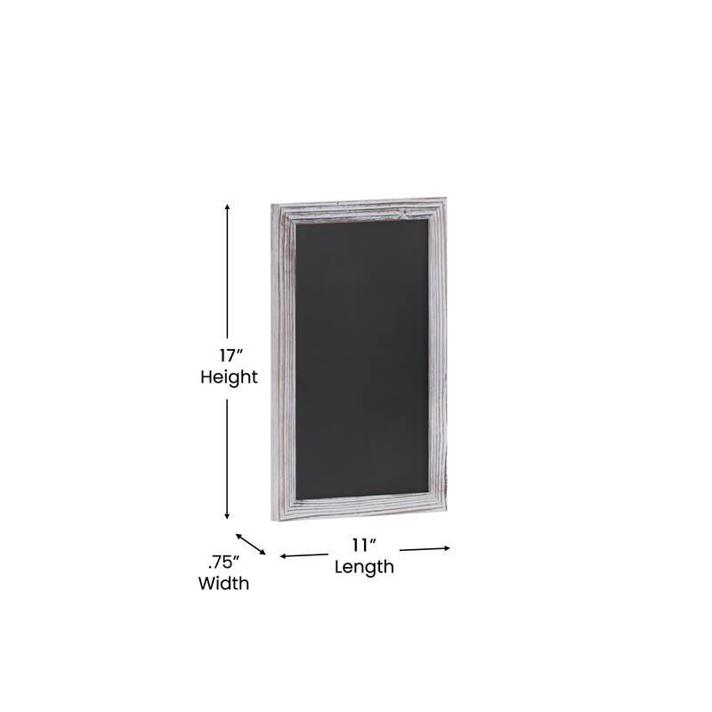 Set of 10 Wall Mounted Magnetic Chalkboards