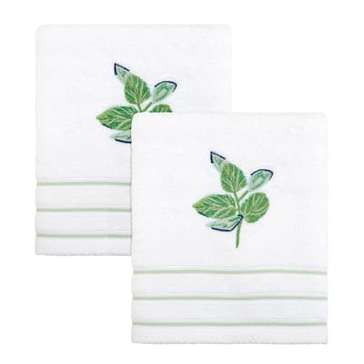 Nicole Miller Tropiluxe 2-Pack Hand Towel Set