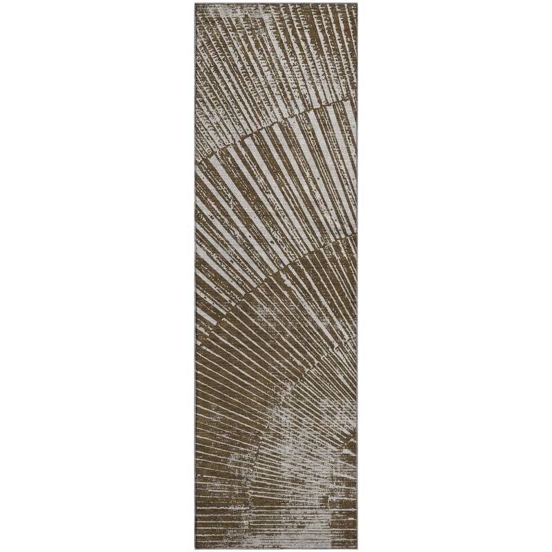 Premium Washable Super Soft Modern Starburst Mayfield Rug