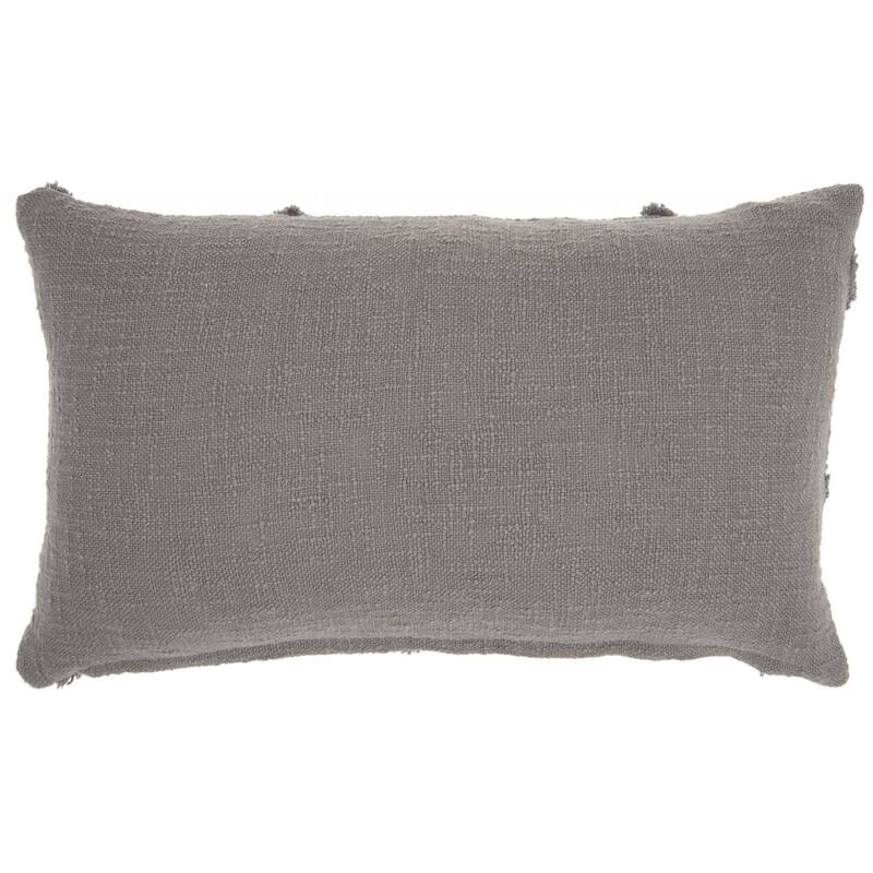 Royal Abstract Shaggy Detail Lumbar Pillow