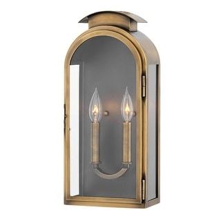 Hinkley Lighting Rowley 2 Light 18" Tall Outdoor Wall Sconce