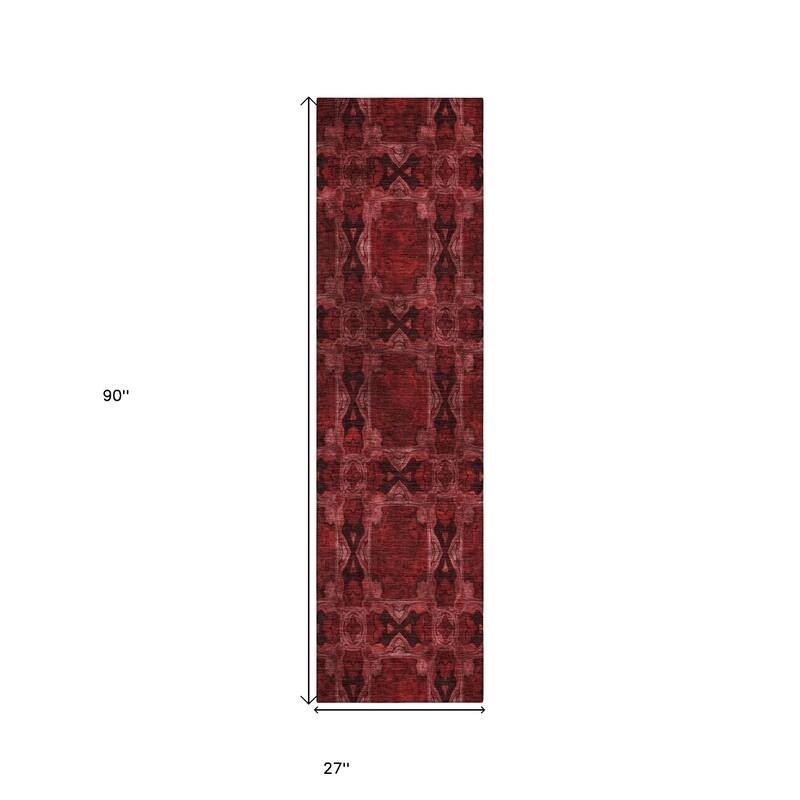 Almomi Garden-Inspired Weather Resistant Versatile Elegance Outdoor Rug