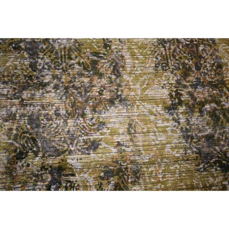 Contemporary Abstract Indian Area Rug Handmade Wool Carpet - 4'11"x 7'11"