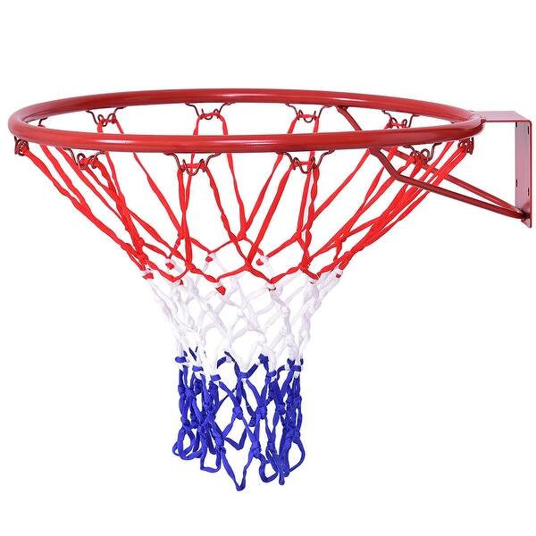 Shop Gymax 18 Basketball Ring Hoop Net Outdoor Hanging Basket