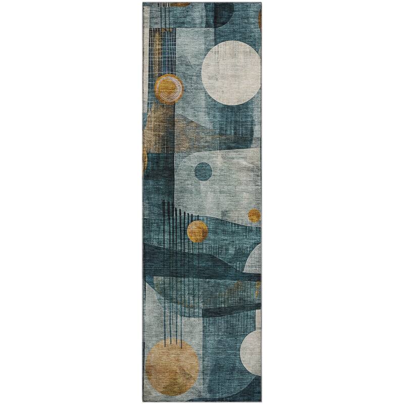 Premium Washable Super Soft Contemporary Deco Mayfield Rug