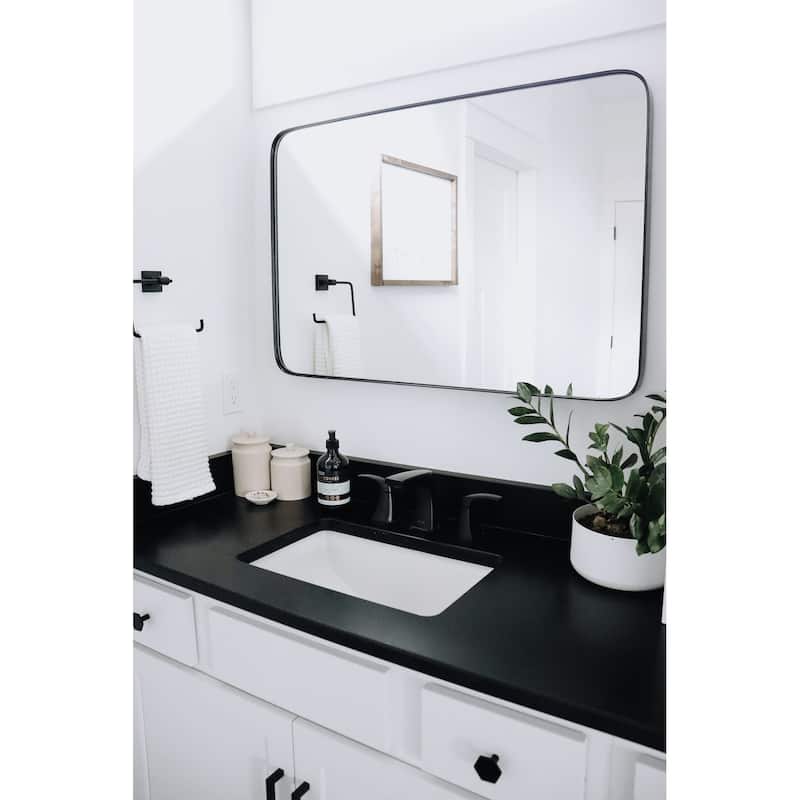 Highland Rounded Corner Vanity Mirror